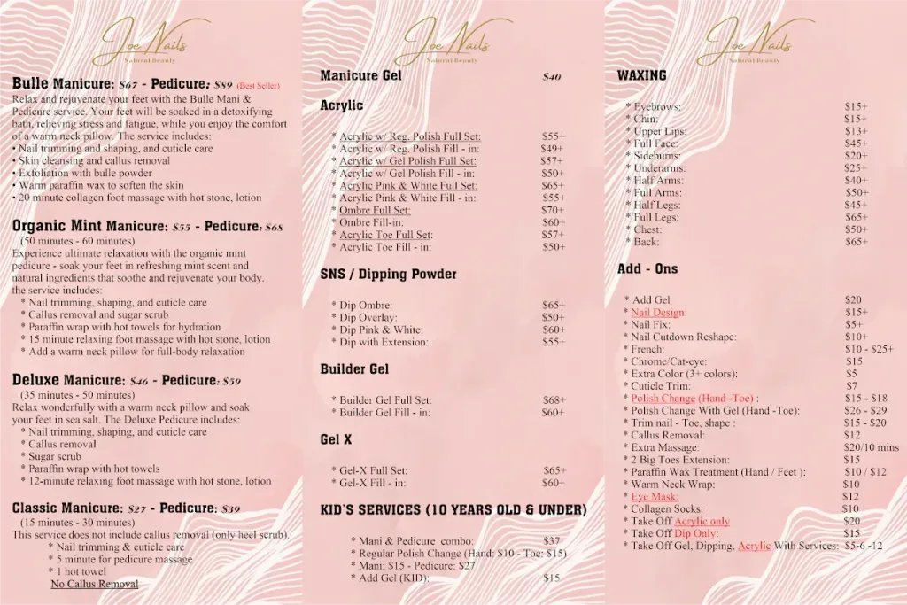 Joe Nails Salon Austin TX — Nail salon in Austin